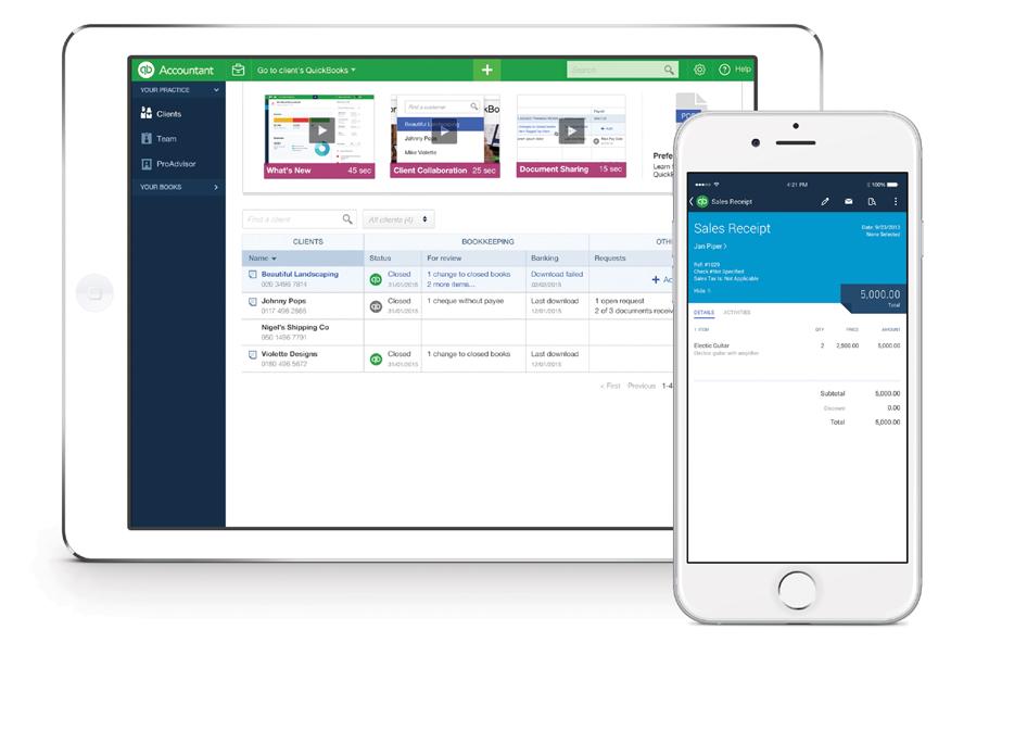 Let s talk about QuickBooks Online Accountant QuickBooks Online Accountant was designed with one goal in mind: to increase your efficiency and allow you to deliver greater