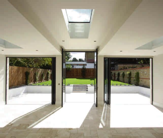 Our frameless fixed rooflights maximise natural light within the home,