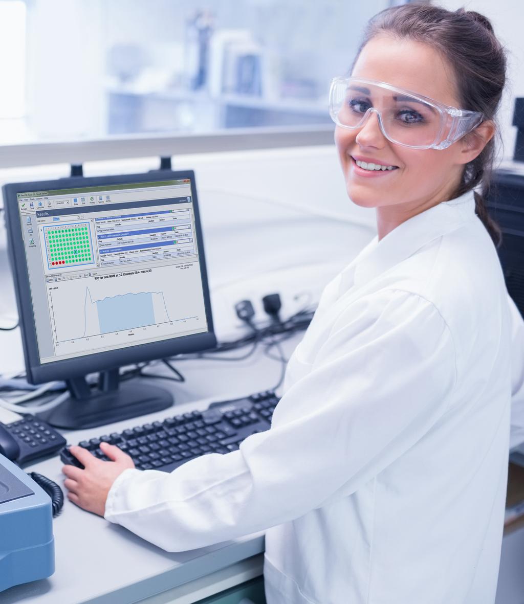 C L I N I C A L MASS SPECTROMETRY DATA MANAGEMENT SOFTWARE FROM SAMPLE COLLECTION TO RESULT MSMS workstation software may not be licenced in