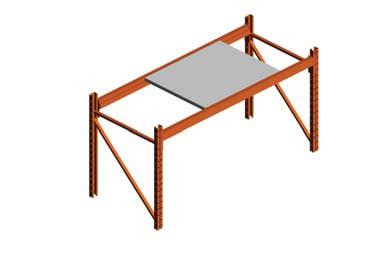 from steel shelf support or 1 x 6 lumber to support wood shelves.