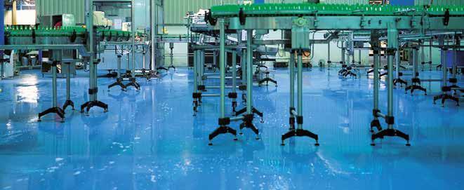 FOOD AND BEVERAGE INDUSTRY Safety, Hygiene and Ease of Cleaning MANUFACTURING AND PROCESS INDUSTRIES Durable and Economical Solution Hygiene and safety are two essential factors in food and drink
