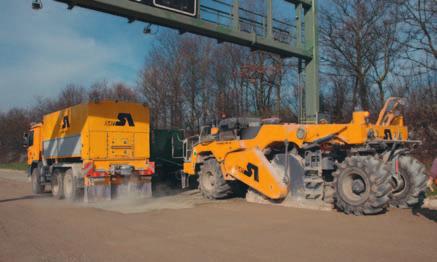 Wirtgen soil stabilization: High quality and precision: Applications in soil stabilization with Streumaster and Wirtgen technologies Soil stabilization with lime and cement is a tried and tested