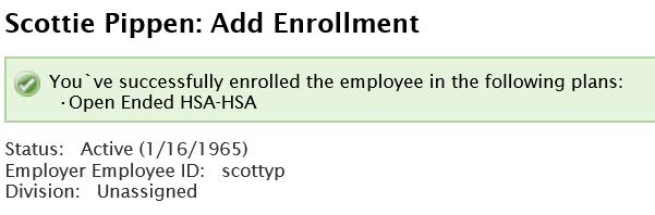 impact/apply to HSA plans) 8.