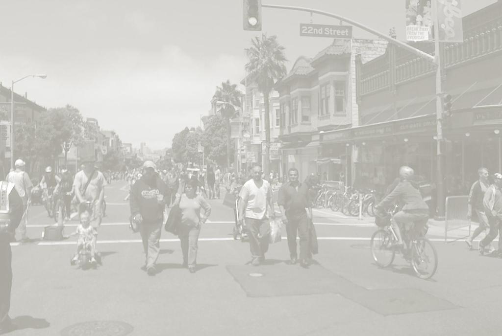 SFMTA Strategic Goals GOAL 1: Create a safer transportation experience for everyone GOAL 2: Make transit, walking, bicycling, taxi, ridesharing and carsharing