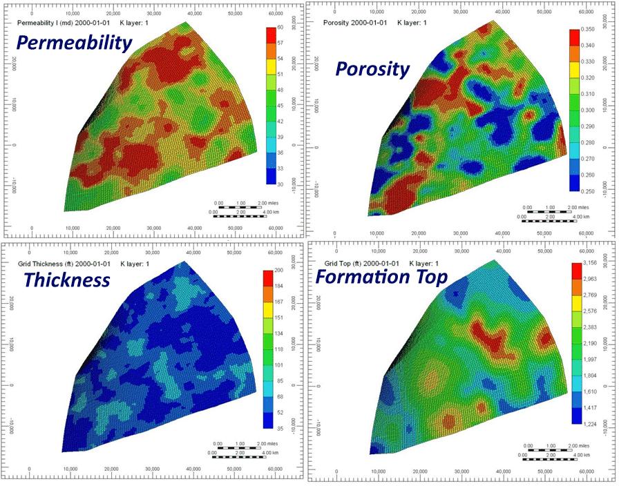 SPE 124204 Gomez, Khazaeni, Mohaghegh & Gaskari 9 Figure 9 and Figure 10 show the comparison between remaining reserves mapped by TDIRM and the reservoir pressure distriution generated by the