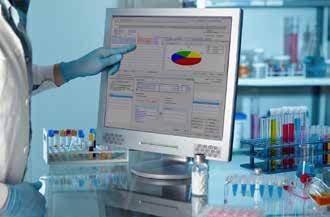 Advanced data analytics tools Real-time review of laboratory status