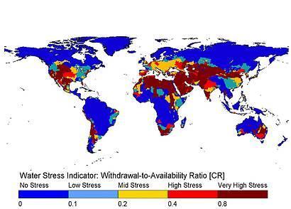 Water stress (Withdrawal to