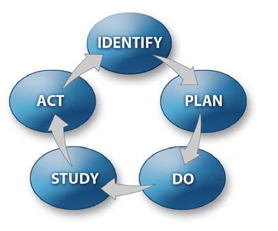 Identify - Plan - Do - Study - Act Cycle Strategic Plan Level Institutional Level Institutional Action Projects follow their own IPDSA cycle.