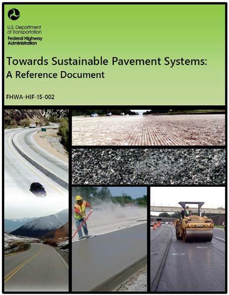 Engineering Challenge: Sustainable Pavements Expert Technical Working Group Towards Sustainable Pavements: A Reference Document Tech