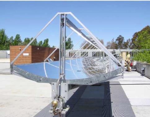 The combination of CPV with the concentrated reflectors has a great potential of production of power from a solar cell area. Active cooling is also taken into account of photovoltaic module.