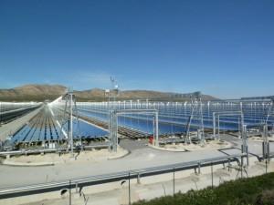 DSG with Linear Solar Concentrators Plant Puerto