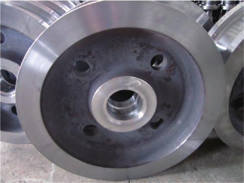 Forged crane wheel Forged Steel Crane Wheels are available in a wide