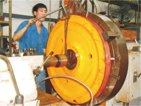 A pulley sheave has many specifications that can be customized for a particular job.