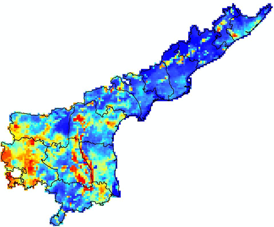 Soil Moisture Deficit Index (SMDI) Andra Pradesh State No.
