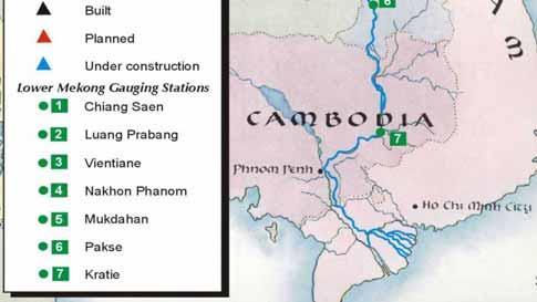 Vientiane 3) Vientane to Nakhon Phanom 4) Nakhon Phanom to Mukdahan 5) Mukdahan to Pakse 6)