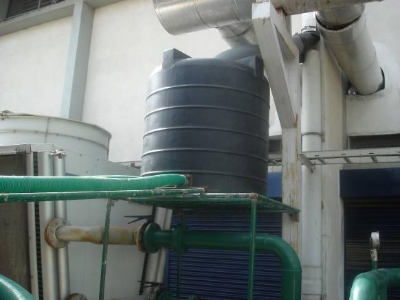WATER CONSERVATION PROJECTS Utilization of Rain water in cooling towers 1. Diversion of roof top rain water after filtration to cooling tower water tank 2.
