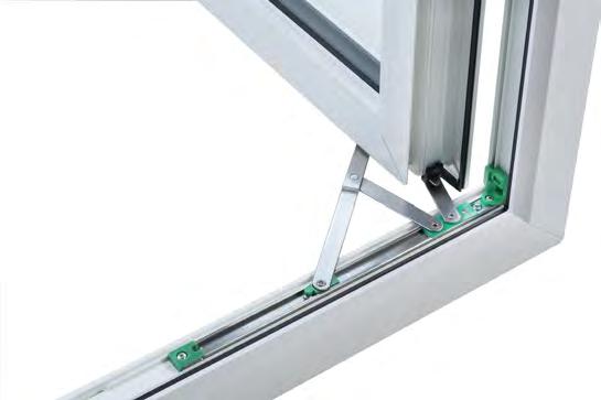 mind. Easy-clean and egress hinges are fitted as
