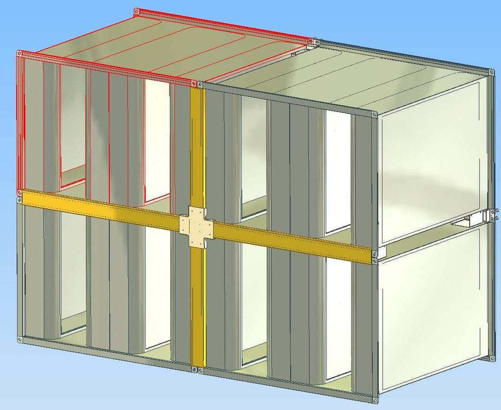 4.0 Preparing for Assembly General Important The modular concept allows attenuators to be supplied to site in more manageable sections/modules, with the final assembly being carried out at the