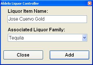 Liquor items consist of the different brands of liquor per liquor family. For example, Jose Cuervo, Sauza, Cabo Wabo, Patron, etc.