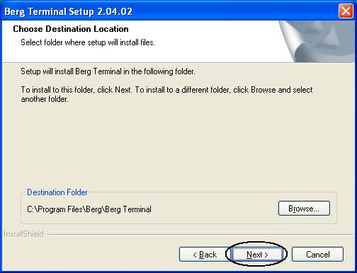 34 Figure A1-2 On the Select Program Folder screen, enter