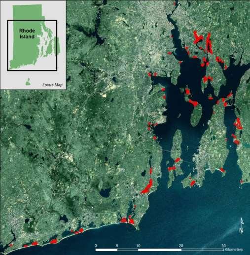 Applications Rhode Island Question: Vegetation loss in marshes.