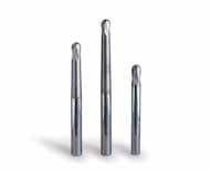 JABRO HSM/TORNADO JH150 JH150 Solid carbide end mill ball nose cylindrical four flute Tolerances: dm m =h5 D c =-0,02/-0,04 mm Radius=+/-0,01 mm D Dimensions in mm Part