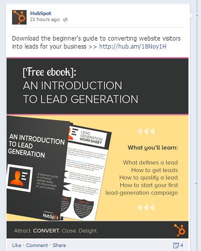 22 CHAMPION VALUE CREATION: WHAT CONTENT TO CREATE & SHARE ON FACEBOOK Example of a DIRECT lead generation post: Provides members of our audience with a value proposition Has a clear