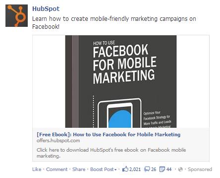 36 HOW TO ADVERTISE: THE ANATOMY OF HUBSPOT S PAGE POST LINK ADS MAXIMIZE CUSTOMER ACQUISITION WITH ADVERTISING Image should have a 1.91:1 ratio (ideally 1200x627 px).