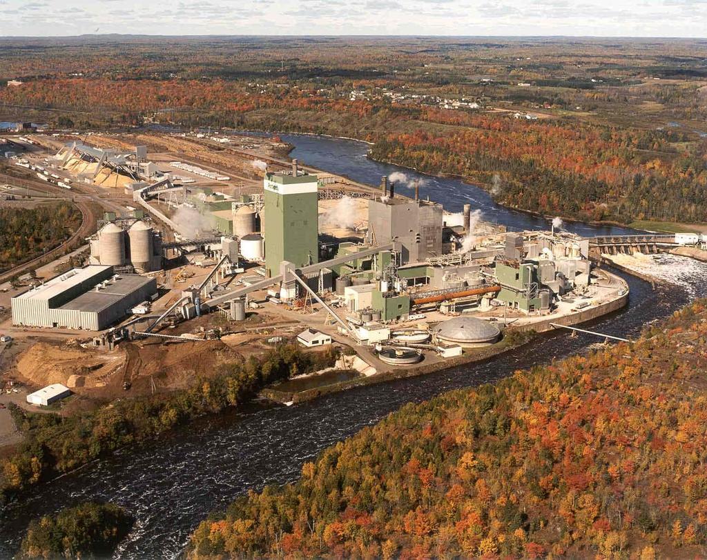 Cloquet: Site Map Wood Yard Pulp Mill Recovery Boiler