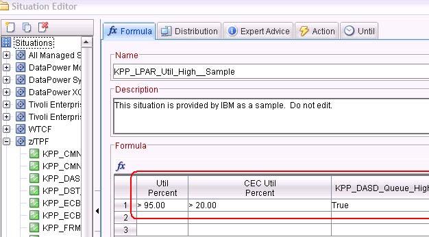 Situations and Alerts Formula multiple