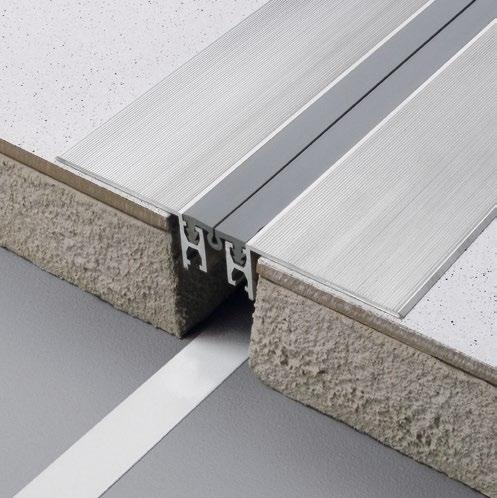 DURAFLEX SF Expansion- and movement joint profile for subsequent installation DURAFLEX SF DURAFLEX expansion joint profiles in the SF series have been specially developed as renovation profiles for