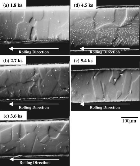Mechanical Properties and Microstructures of a Thin Plate of Nickel-Free Stainless Steel with Nitrogen Absorption Treatment 1365 speed was 8:33 10 6 ms 1. Ultimate tensile strength, 0.