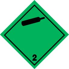 5.2.2.2.2 Specimen labels CLASS 1 Explosive substances or articles (No. 1) Divisions 1.1, 1.2 and 1.3 Symbol (exploding bomb): black; Background: orange; Figure '1' in bottom corner (No. 1.4) Division 1.
