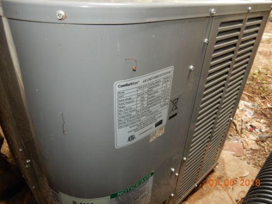 3. Water Heater HVAC unit mfg. date(s) - 2014 AC unit Information: A.O.