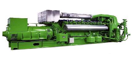 combustion. And the shaft is coupled with generator. In this case generators are same as steam turbine generator.
