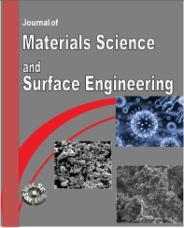 Journal of Materials Science & Surface Engineering Vol. 4 (4), 2016, pp 410-414 Contents lists available at http://www.jmsse.