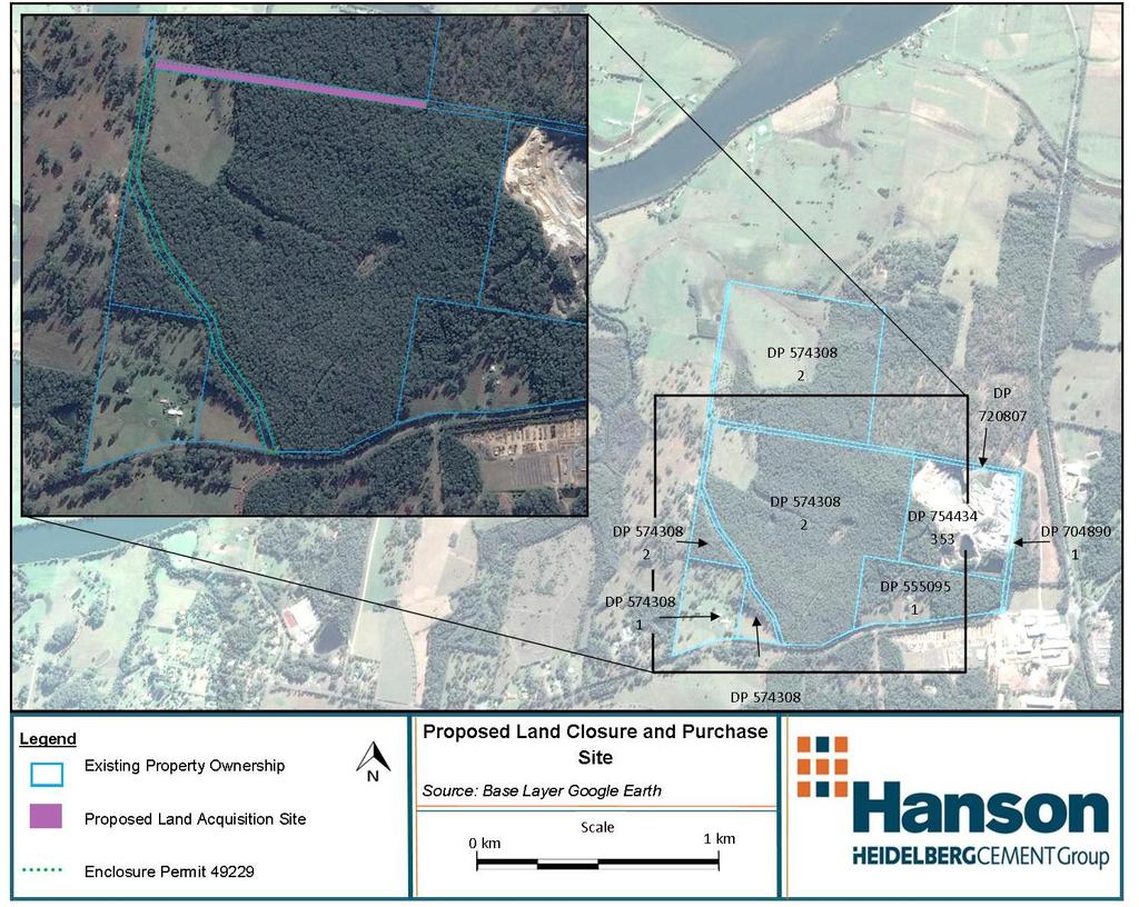 orderly development of the quarry site, complete with the inclusion buffer zones, thereby allowing Hanson to continue to provide construction materials to meet regional and state development demands.
