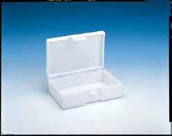 FIRST AID KIT BOXES Polypropylene Plastic Play-It-Safe TM Kit Box (Empty) Durable one piece polypropylene plastic construction Lightweight, sturdy and compact Perfect size for pockets, purses, glove
