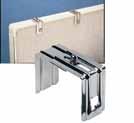 ACCESSORIES FOR PLASTIC COMPARTMENT BOX RACKS Locking Hinge All steel for durability Fits either Large or Small Compartment Box Racks Holds boxes securely in place during transport Swivel padlock