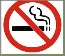 smoke (ETS) Prohibit smoking in the building.