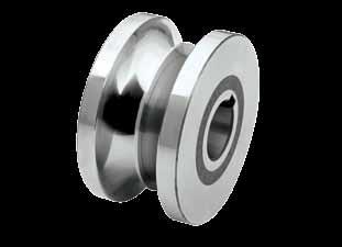 Special steel grade rolls are offered where surface finish