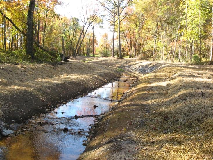 application of stream restoration as a nutrient reduction