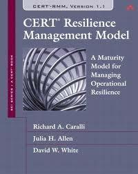Resiliency Maturity Model What is CERT-RMM? CERT-RMM is a maturity model for managing and improving operational resilience.