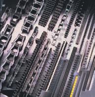 Renold Stainless Steel chain is designed for environments where corrosion resistance is paramount.