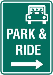 Smart Park and Ride System Monitors the occupancy of parking spaces in real time and provides the information to