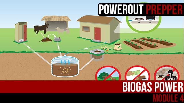 Module Four Biogas If you do not live in an area where wind power is an option, or you are just not interested in generating electricity in this manner, then biogas might be for you.