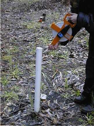 Groundwater level Depth-to-watertable is measured every 2 to 4