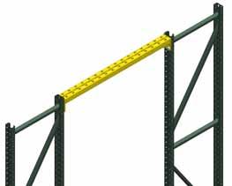 ENDFRAME PROTECTION Removable Base Removable Bases are bolted into frame legs. They are designed to be replaceable in the event of impact damage, saving time and cost of replacing the entire frame.