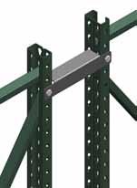 Bull-Nose with Side Plates Bull-Nose with Cap Structural Angle Row Spacers Row Spacers are used for back-to-back rows to tie end frames together for stability and consistent spacing.