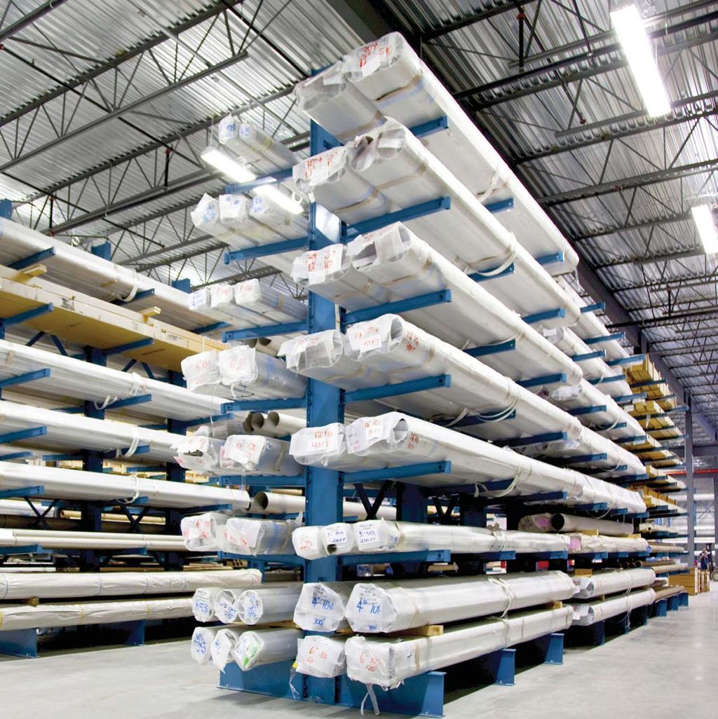 CoganCantilever Racks Our cantilever racks are ideal for storing short, long or awkwardly-shaped items.